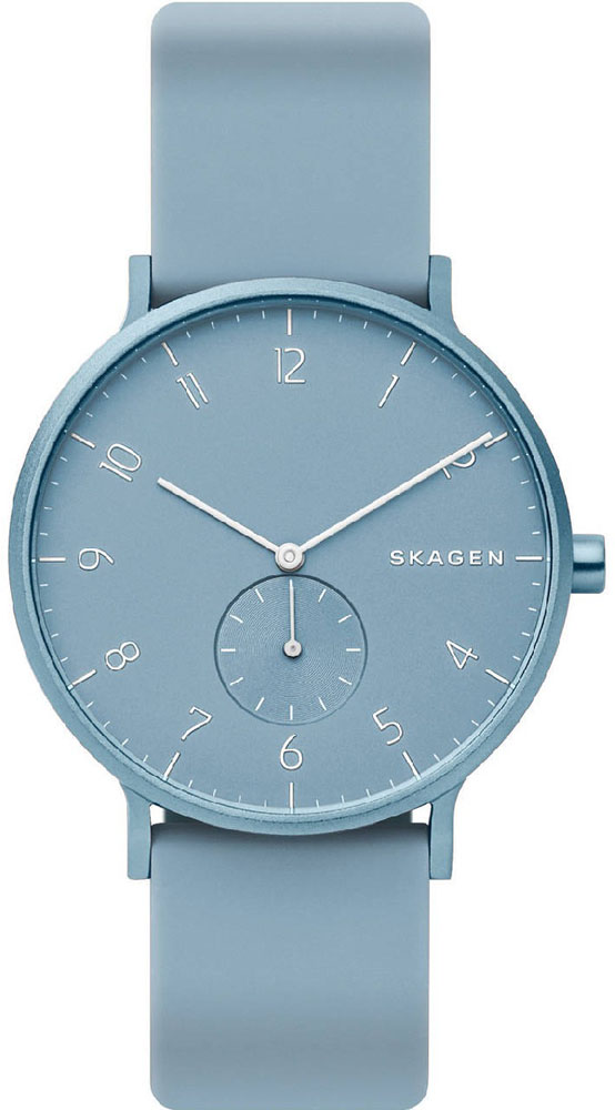 Skagen Aaren Kulor Light Blue Silicone SKW6509