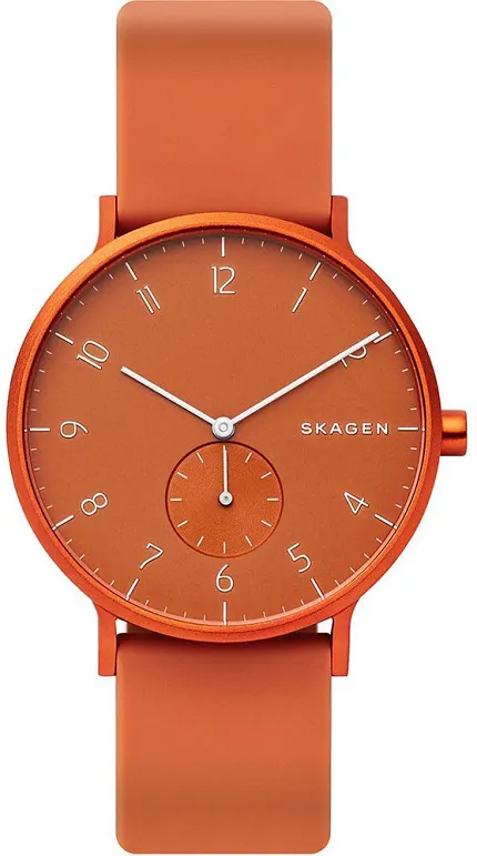 Skagen SKW6511 Aaren Aaren Kulor Orange Silicone - zdjęcie 1