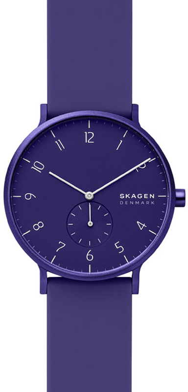 Skagen Aaren Kulor Purple Silicone SKW6542