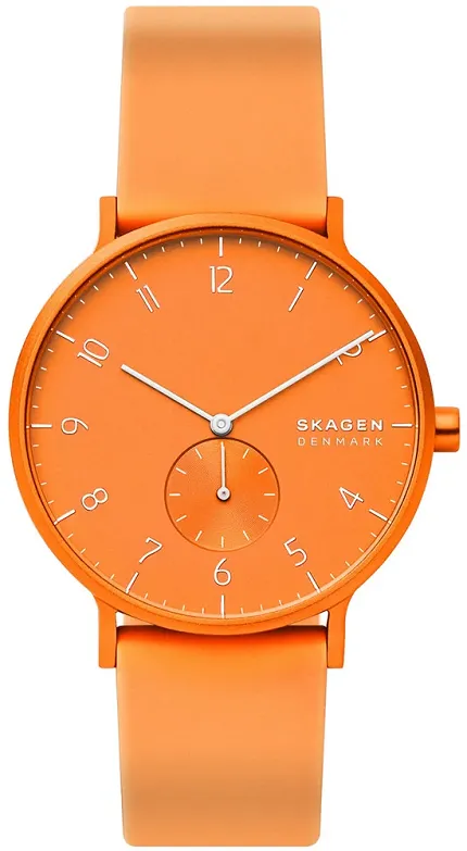 Skagen SKW6558 Aaren Aaren Kulor Neon Orange Silicone - zdjęcie 1