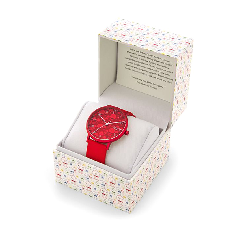 zegarek Skagen SKW6632 czerwony Aaren - miniatura 7
