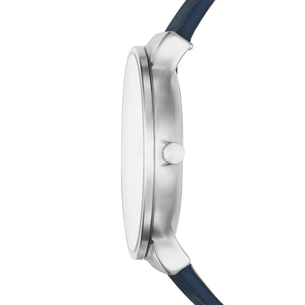 Skagen SKW6455 zegarek srebrny klasyczny Ancher pasek - miniatura 5