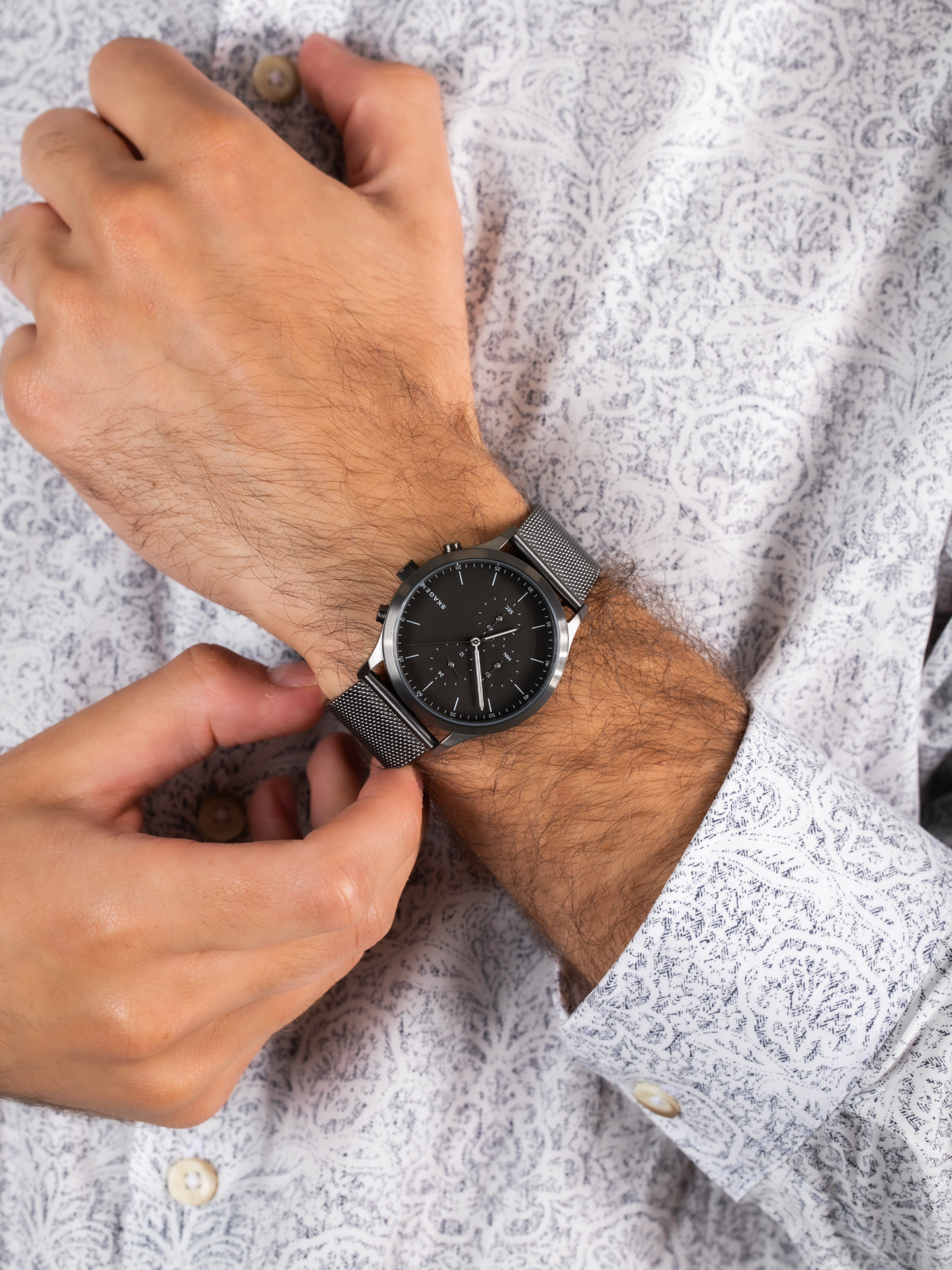 zegarek Skagen SKW6476 JORN męski z chronograf Jorn - miniatura 3