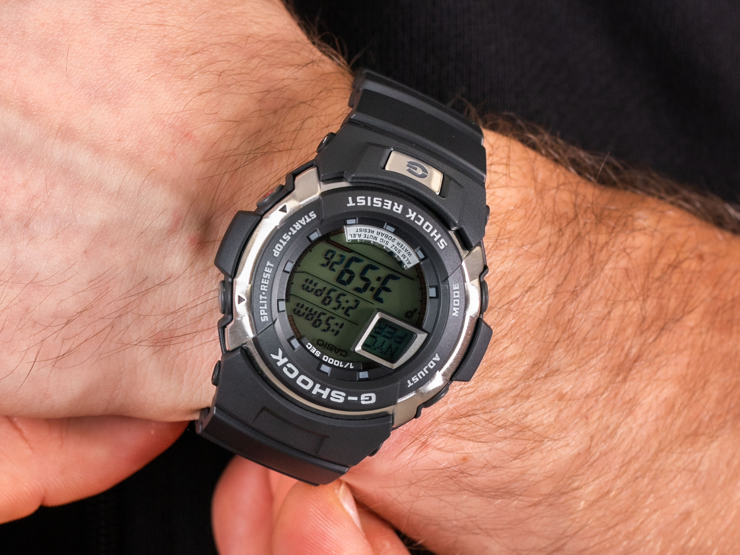 G-Shock G-7700-1ER G-SHOCK Original Speed Steeler zegarek męski sportowy mineralne