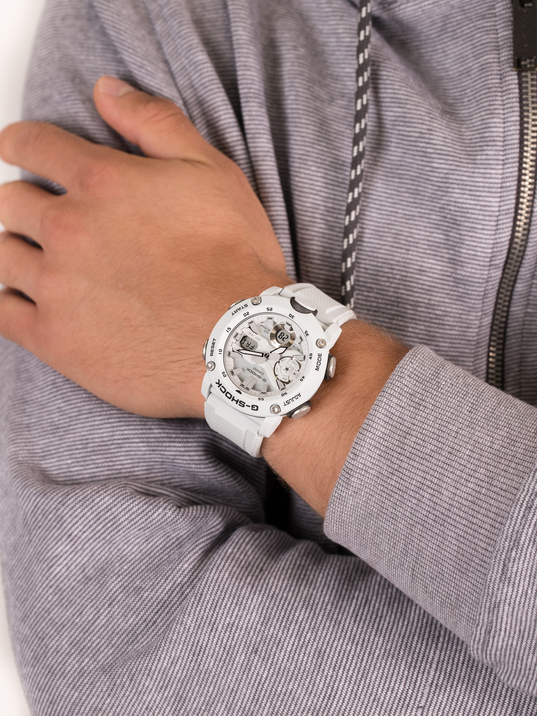 G-Shock GA-2000S-7AER męski zegarek G-Shock pasek - miniatura 3