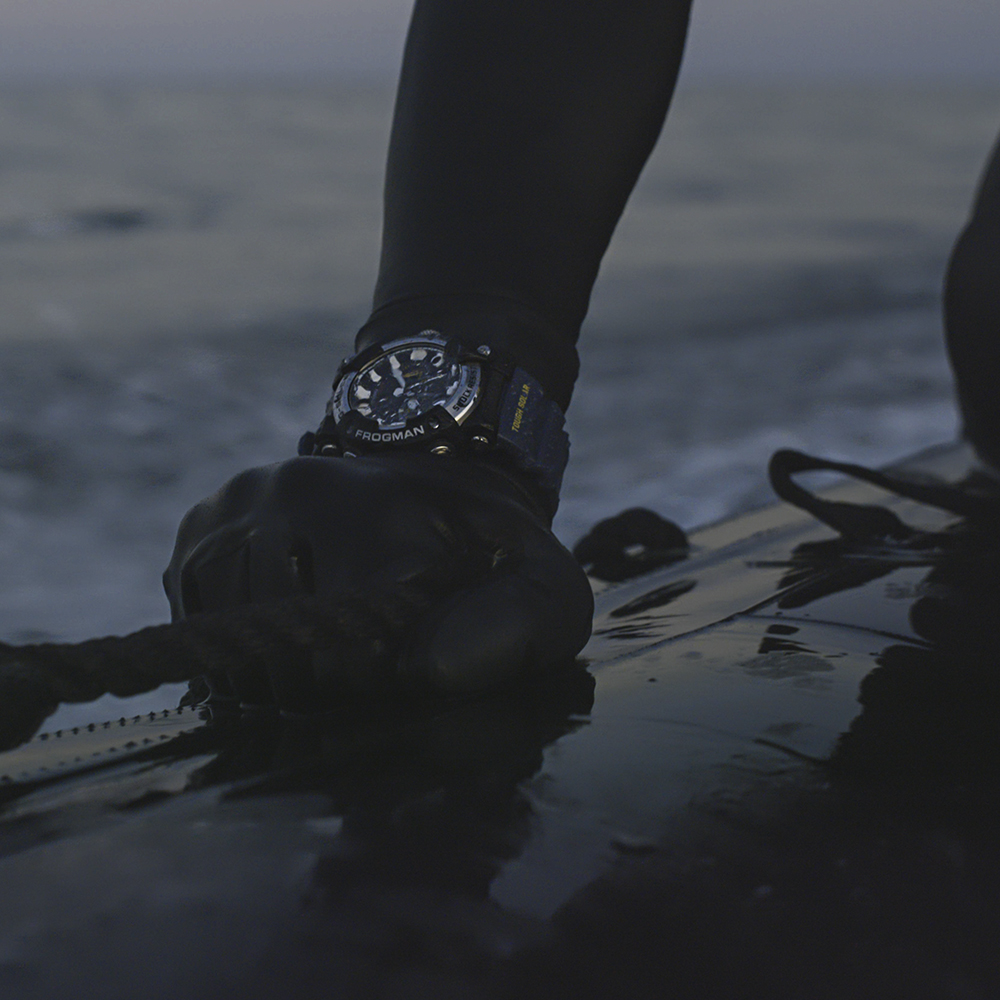 G-Shock GWF-A1000-1A2DR G-SHOCK Master of G zegarek męski sportowy szafirowe - miniatura 8