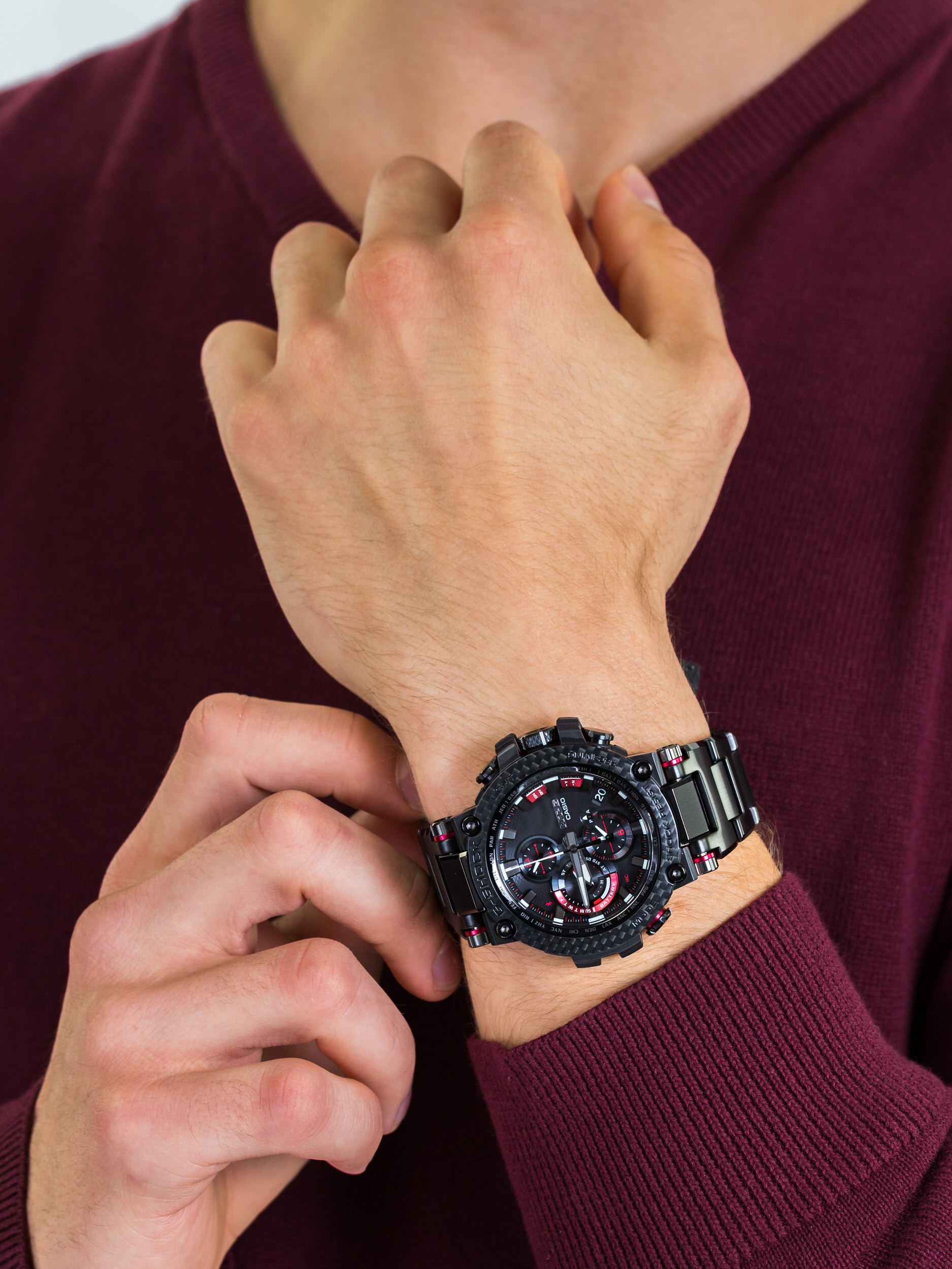 G-Shock MTG-B1000XBD-1AER męski zegarek G-Shock bransoleta - miniatura 3