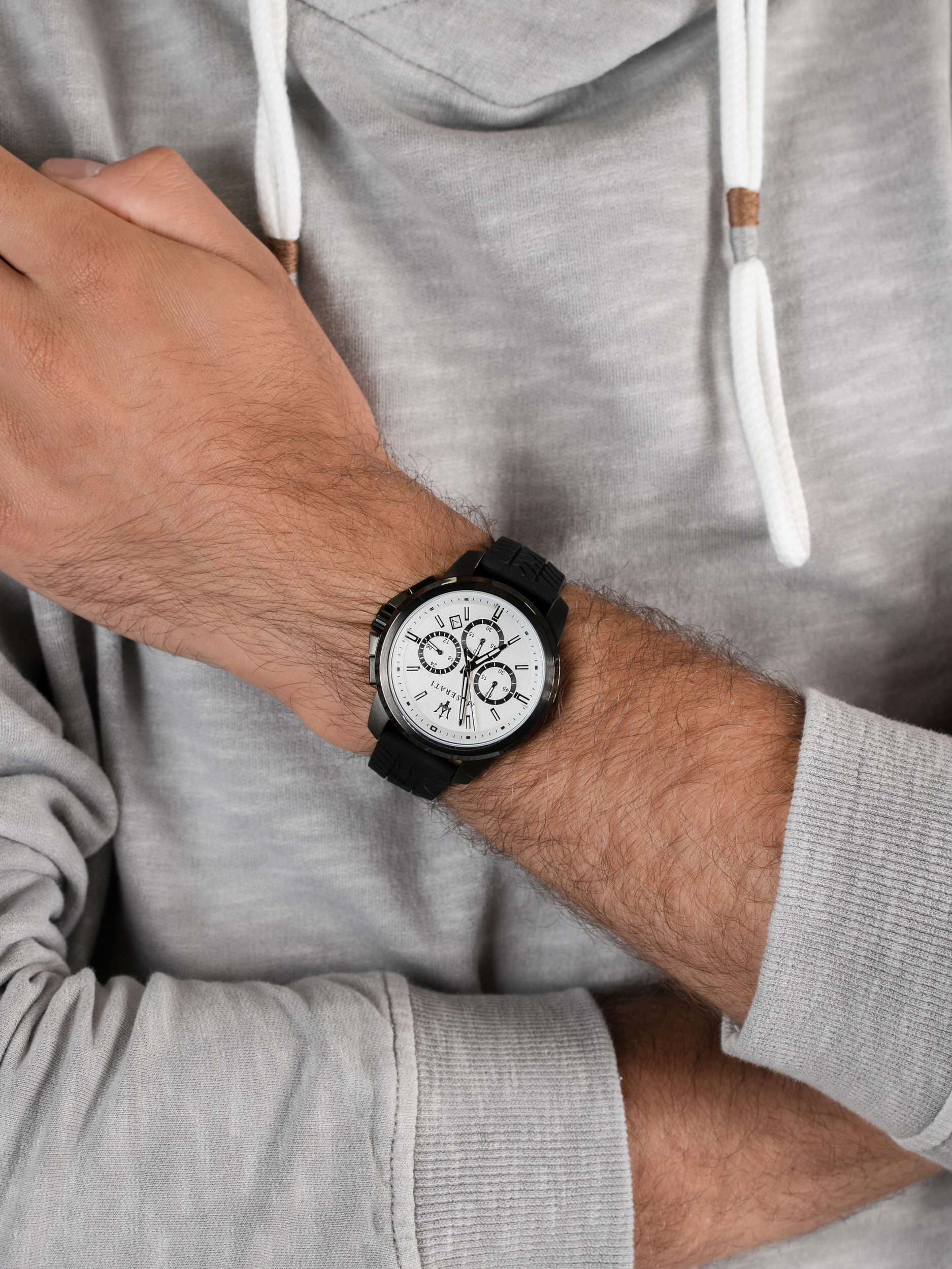 zegarek Maserati R8871621010 SUCCESSO męski z chronograf Successo - miniatura 3
