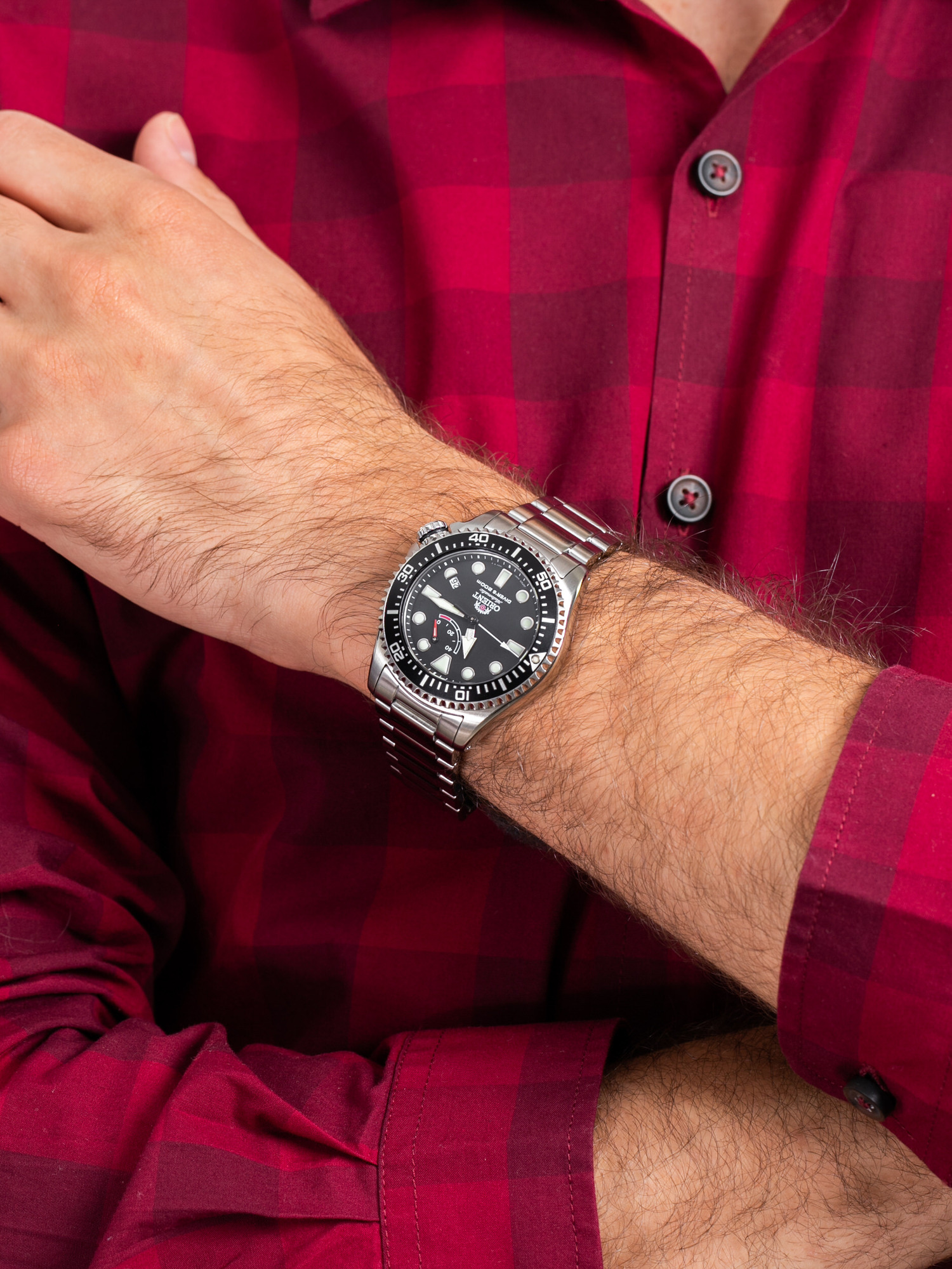 Orient RA-EL0001B00B męski zegarek Sports bransoleta - miniatura 3