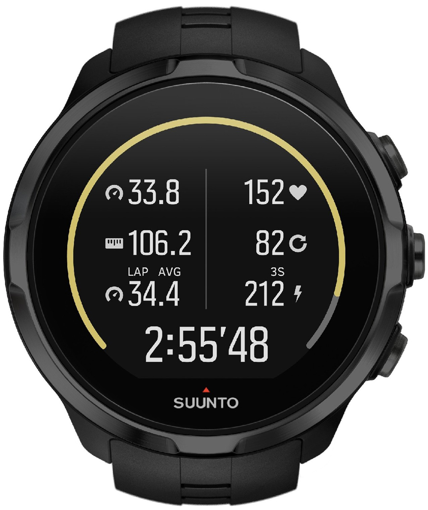 Suunto SUUNTO SPATAN SPORT WRIST HR + BELT ALL BLACK SS023364000