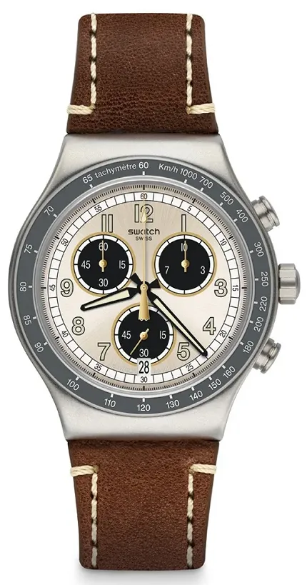 Swatch YVS455 Irony Chrono RHUM - zdjęcie 1