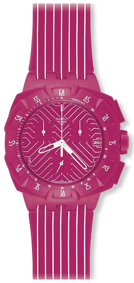 Swatch SUIP401 Originals Chrono PINK RUN - zdjęcie 1