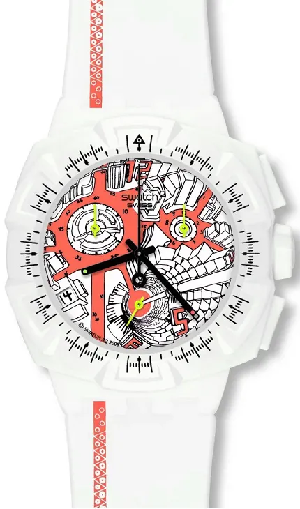 Swatch SUIW411 Originals Chrono STREET MAP FLASH - zdjęcie 1