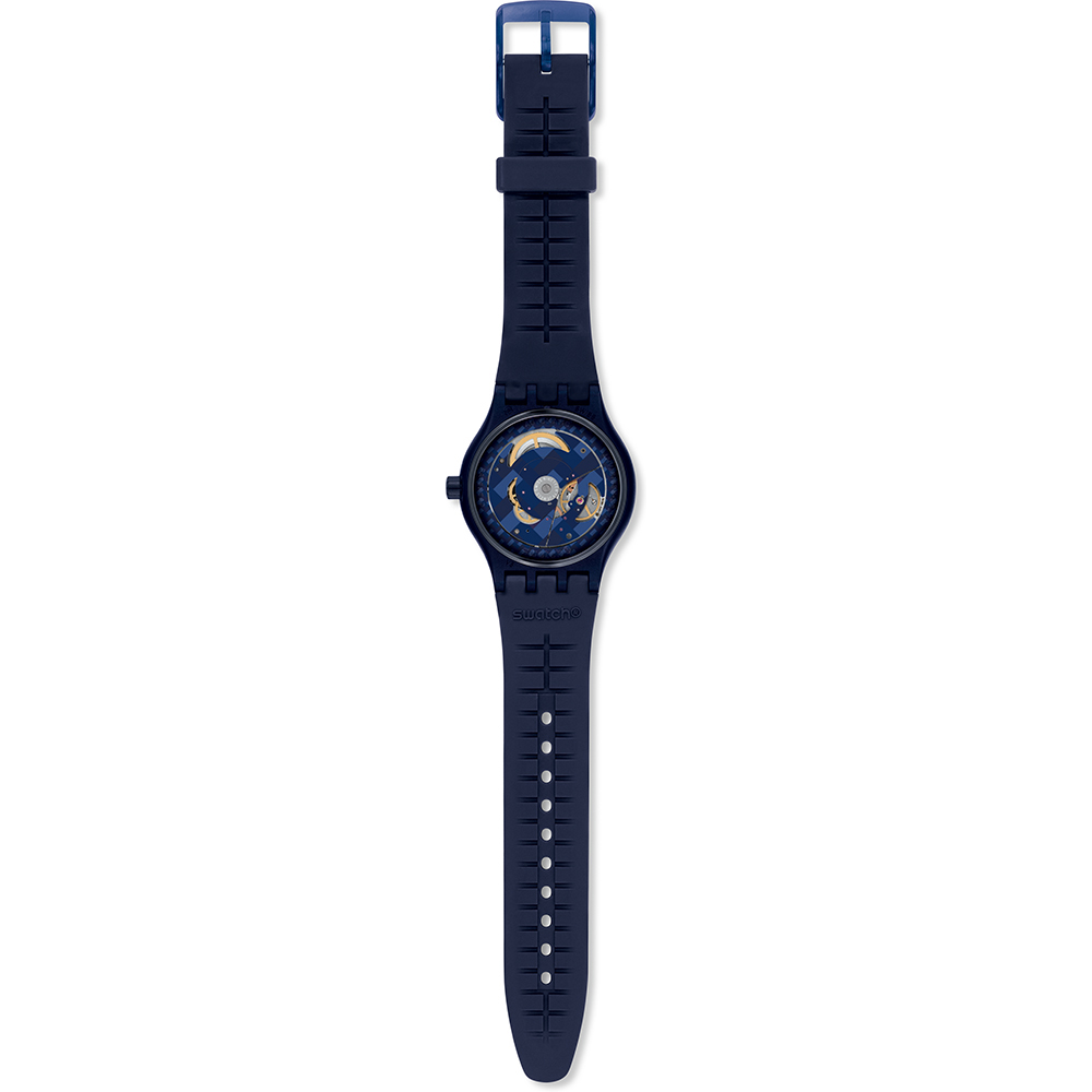 Swatch SUTN405 męski zegarek Originals Sistem 51 pasek - miniatura 3