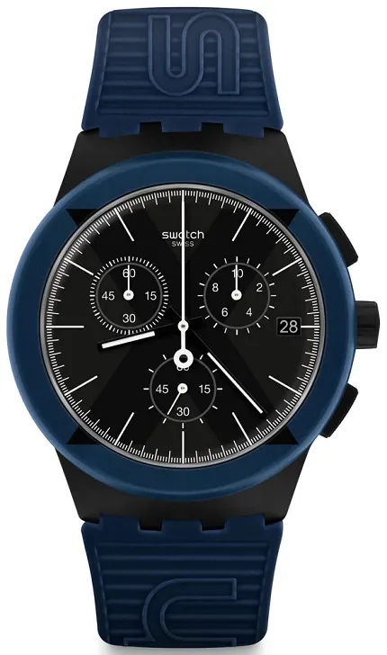 Swatch SUSB418 Originals X-DISTRICT BLUE - zdjęcie 1
