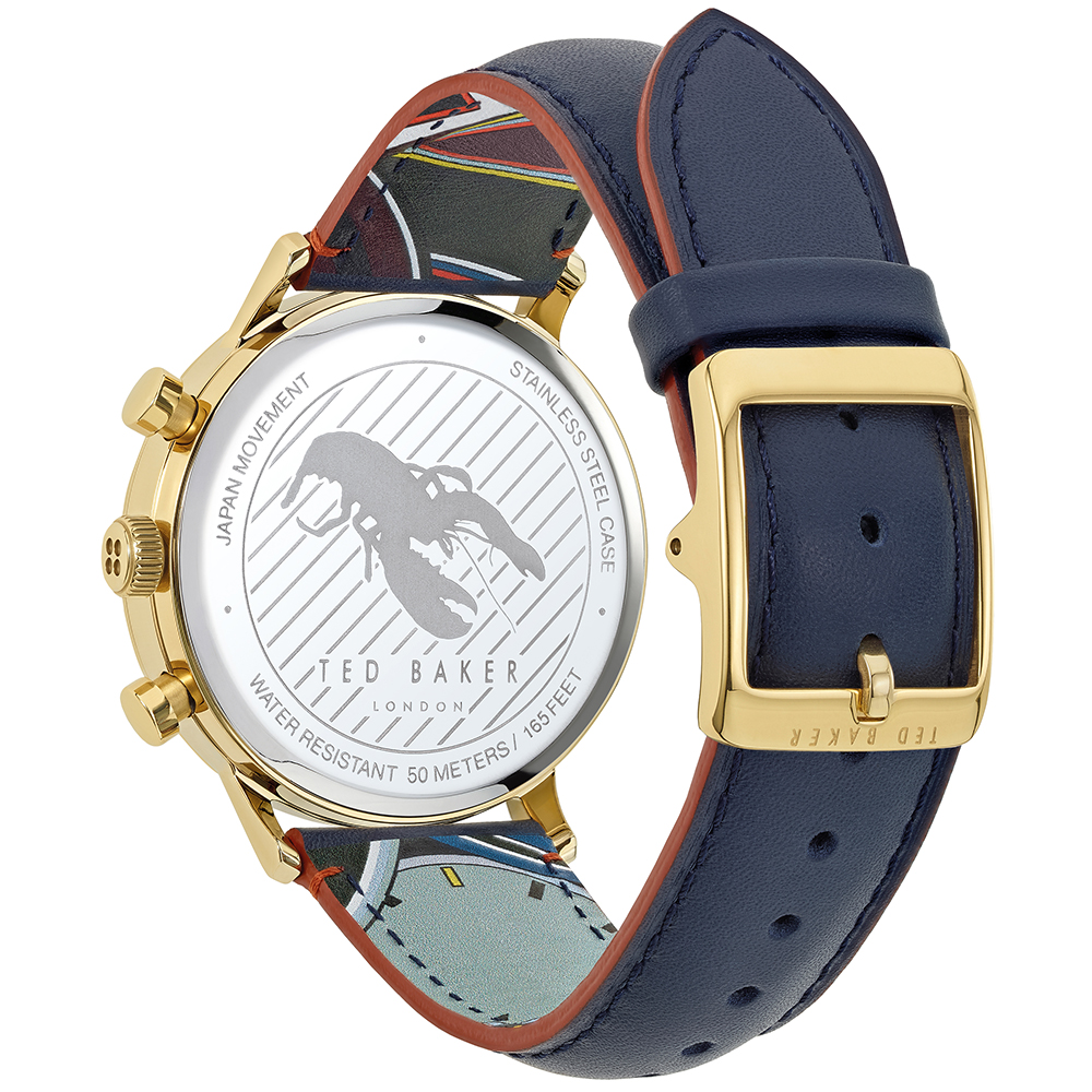 zegarek Ted Baker BKPCSF902 Cosmop męski z chronograf pasek - miniatura 3