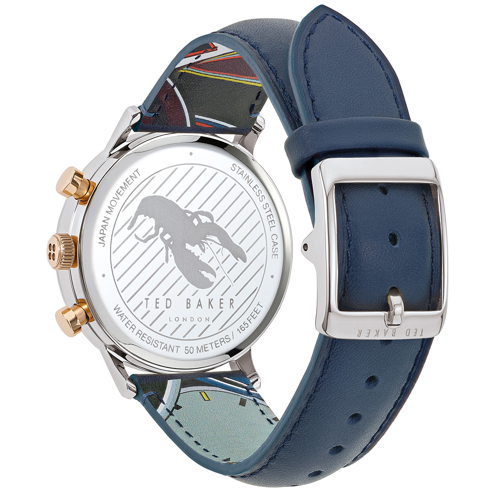 zegarek Ted Baker BKPCSF904 Cosmop męski z chronograf pasek - miniatura 3
