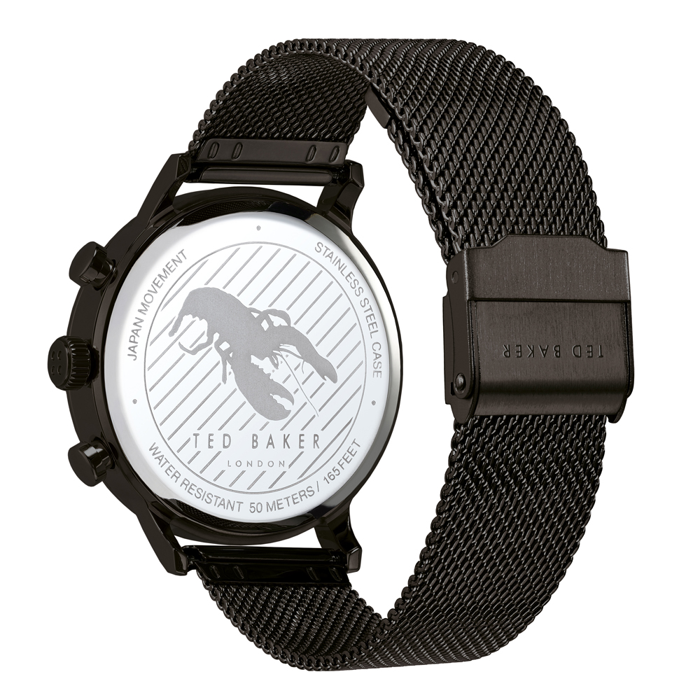 zegarek Ted Baker BKPCSS006 Cosmop męski z chronograf bransoleta - miniatura 3