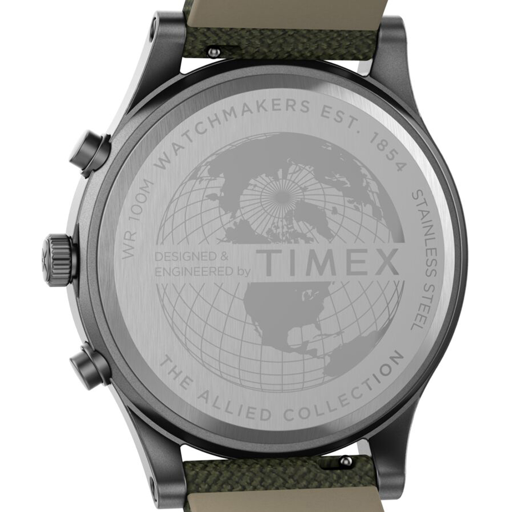 zegarek Timex TW2T75800 srebrny Allied - miniatura 7