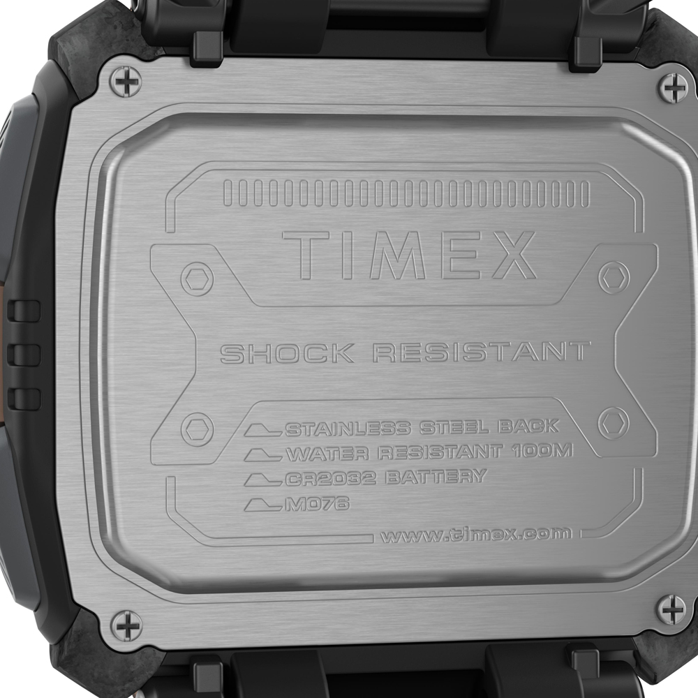 Timex TW5M28600 zegarek czarny sportowy Command pasek - miniatura 5