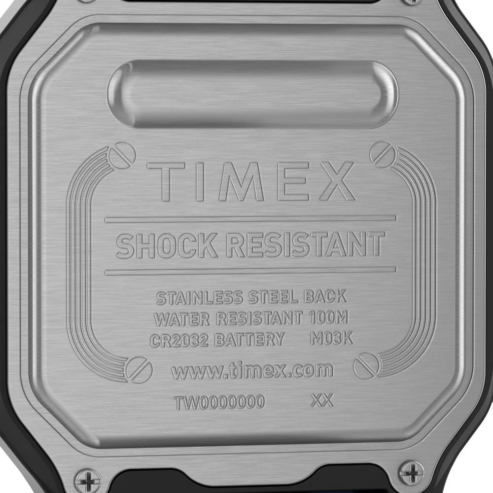 Timex TW5M28800 zegarek czarny sportowy Command pasek - miniatura 8