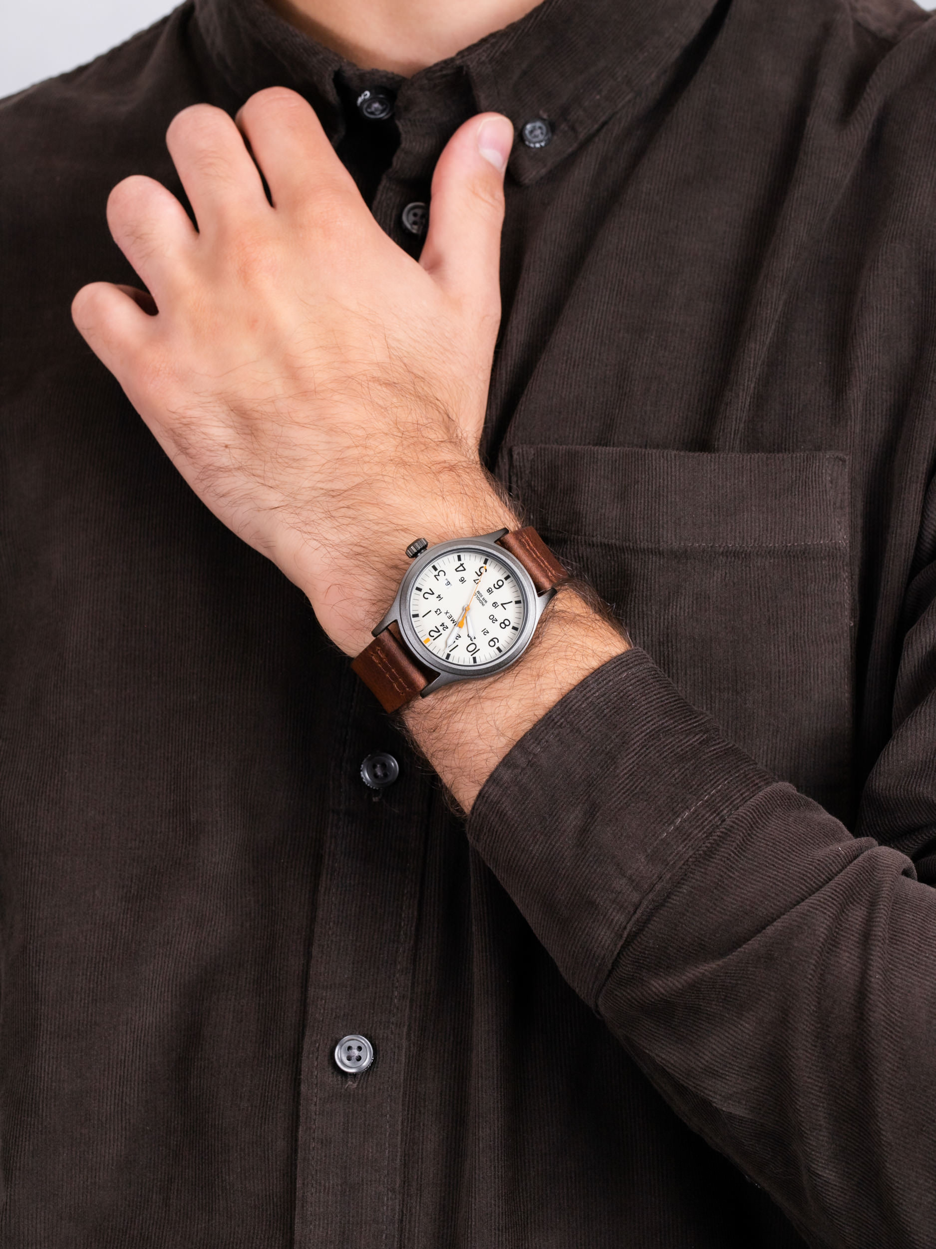 Timex TW2R46400 męski zegarek Easy Reader pasek - miniatura 3