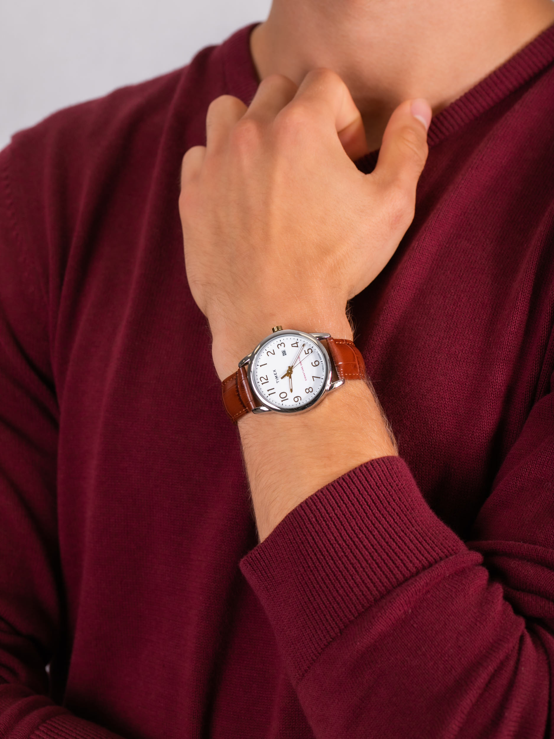 Timex TW2R65000 męski zegarek Easy Reader pasek - miniatura 3