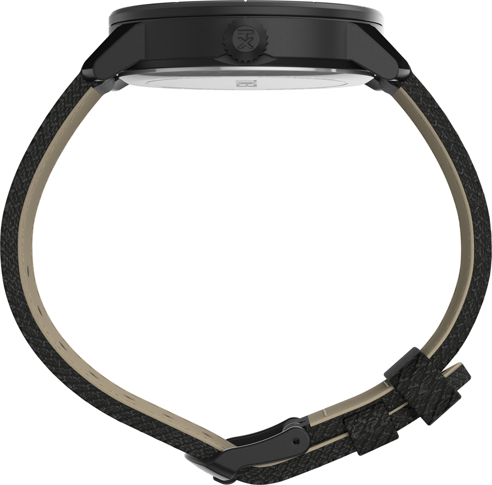 Timex TW2T72500 zegarek czarny klasyczny Easy Reader pasek - miniatura 5