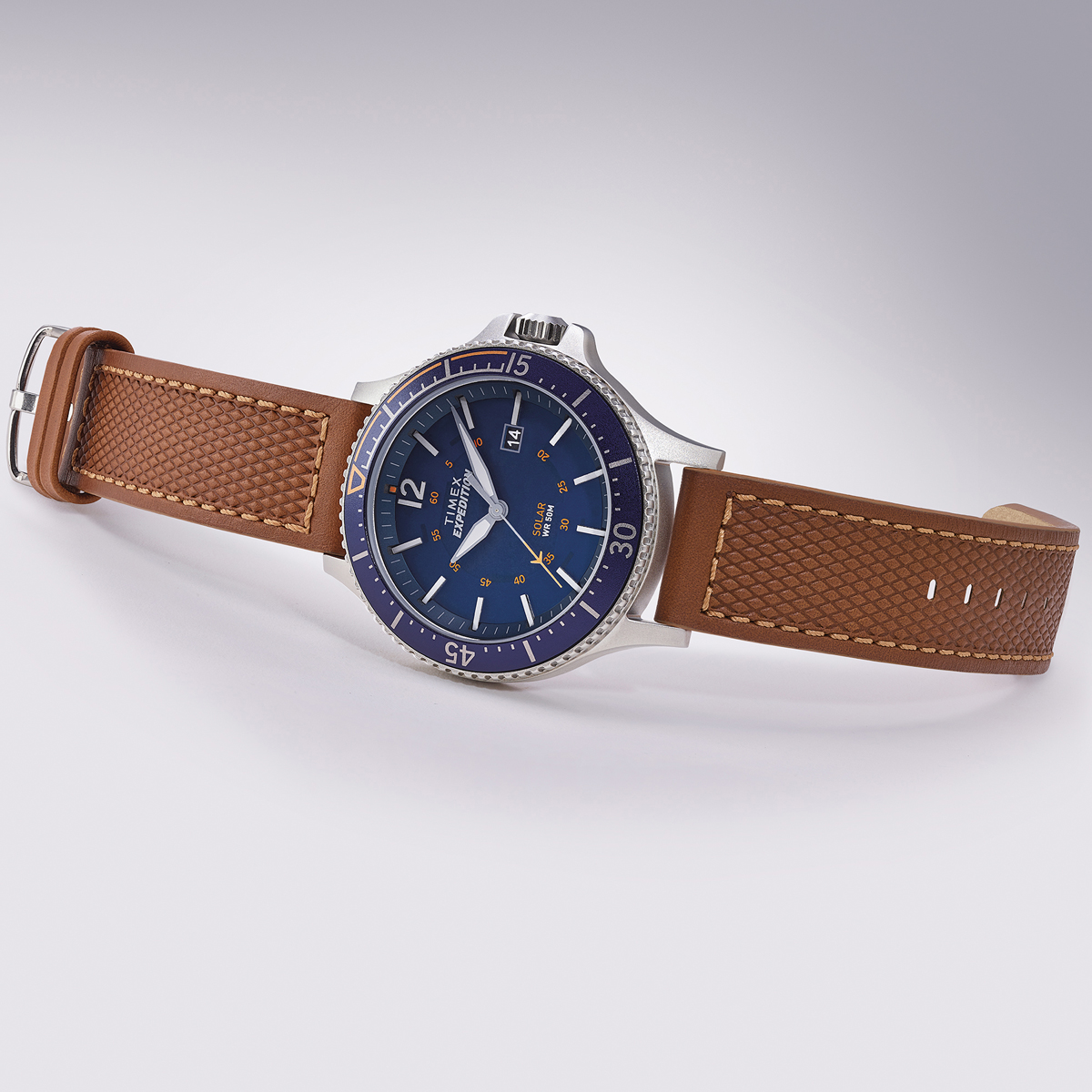 Timex TW4B15000 Ranger Solar Expedition sportowy zegarek srebrny - miniatura 9