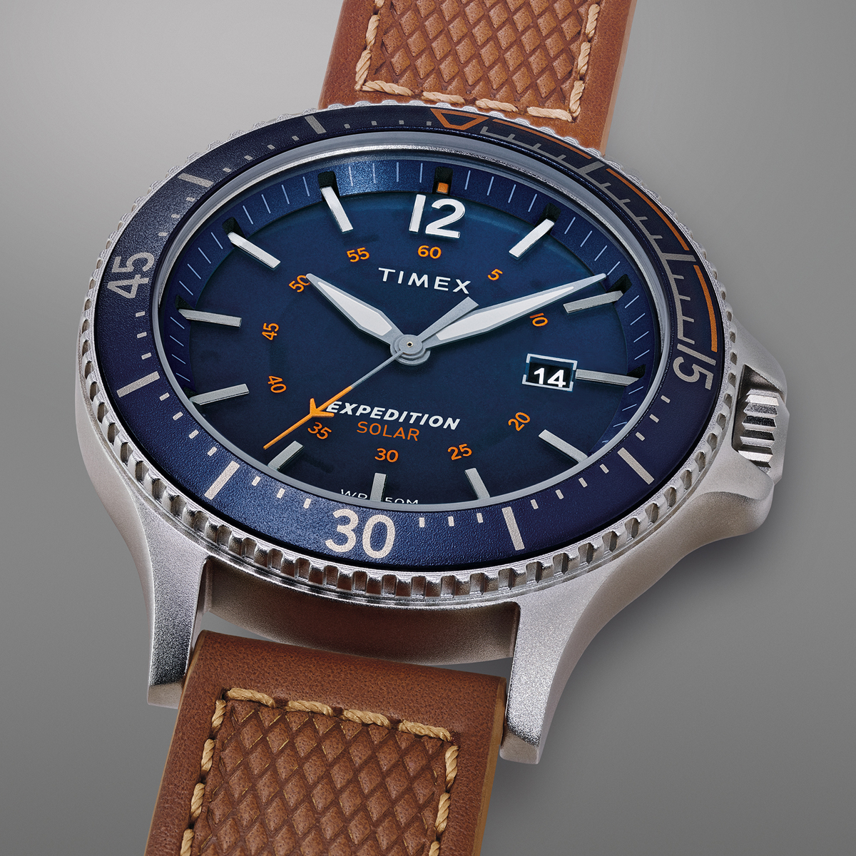 Timex TW4B15000 zegarek srebrny sportowy Expedition pasek - miniatura 5