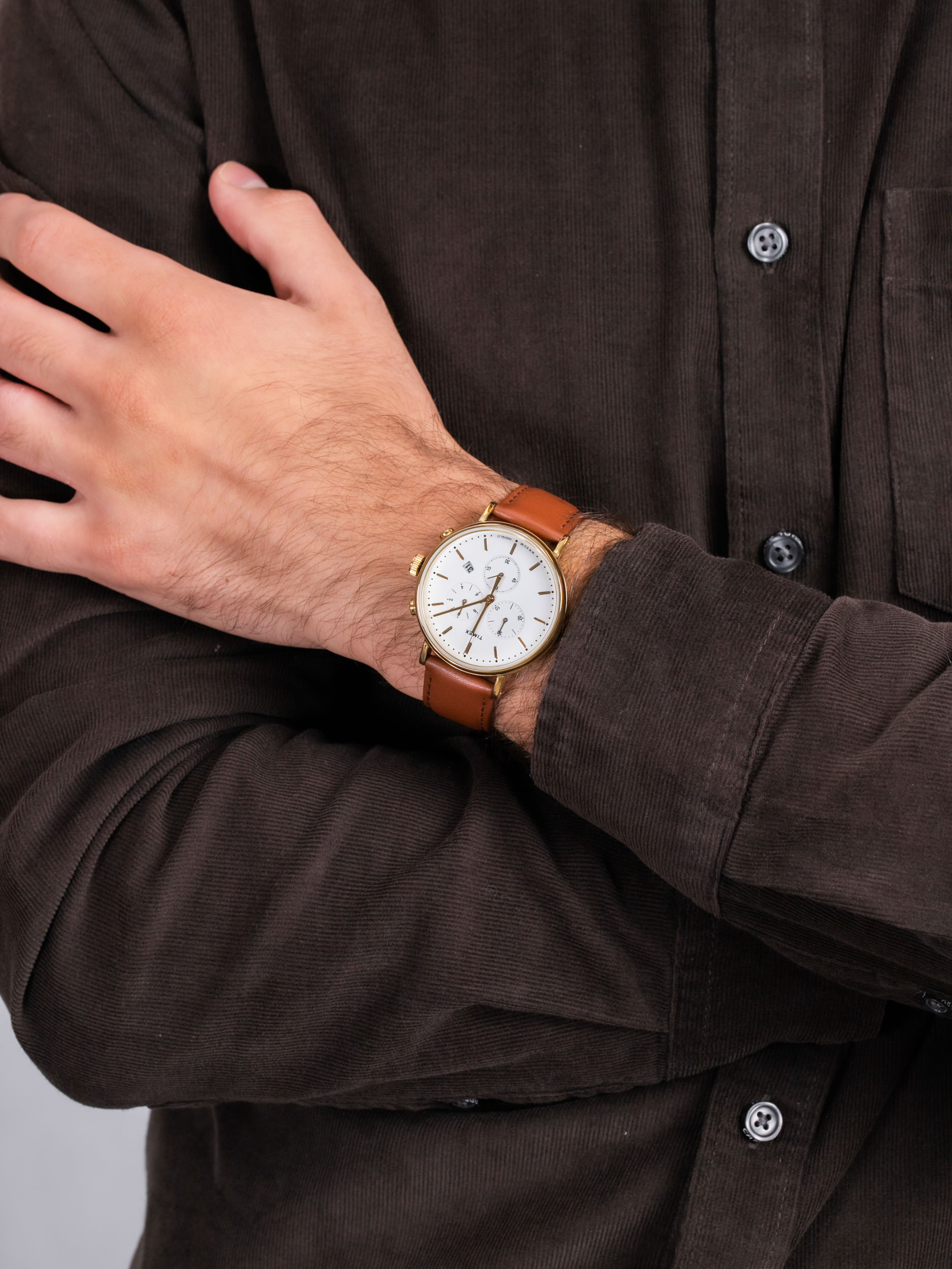 zegarek Timex TW2T32300 Fairfield męski z chronograf Fairfield - miniatura 3