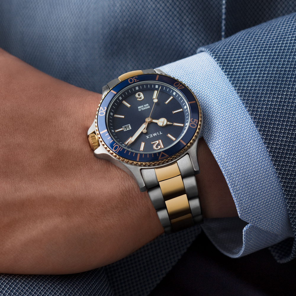 Timex TW2R64700 zegarek elegancki Harborside