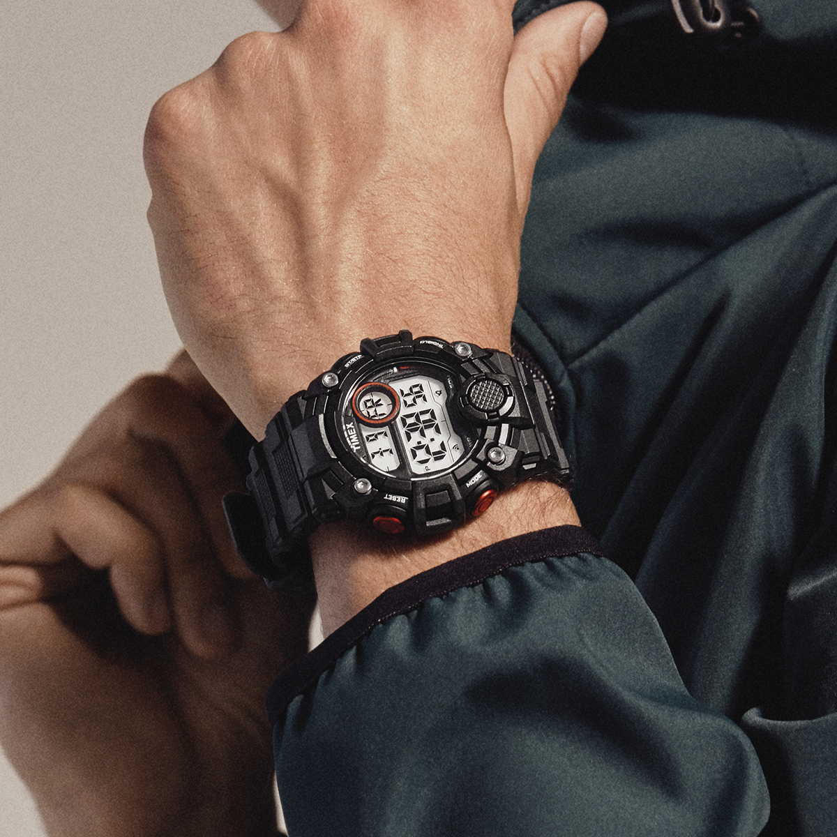 Timex TW5M27600 Mako DGTL A-Game zegarek męski sportowy akrylowe - miniatura 8