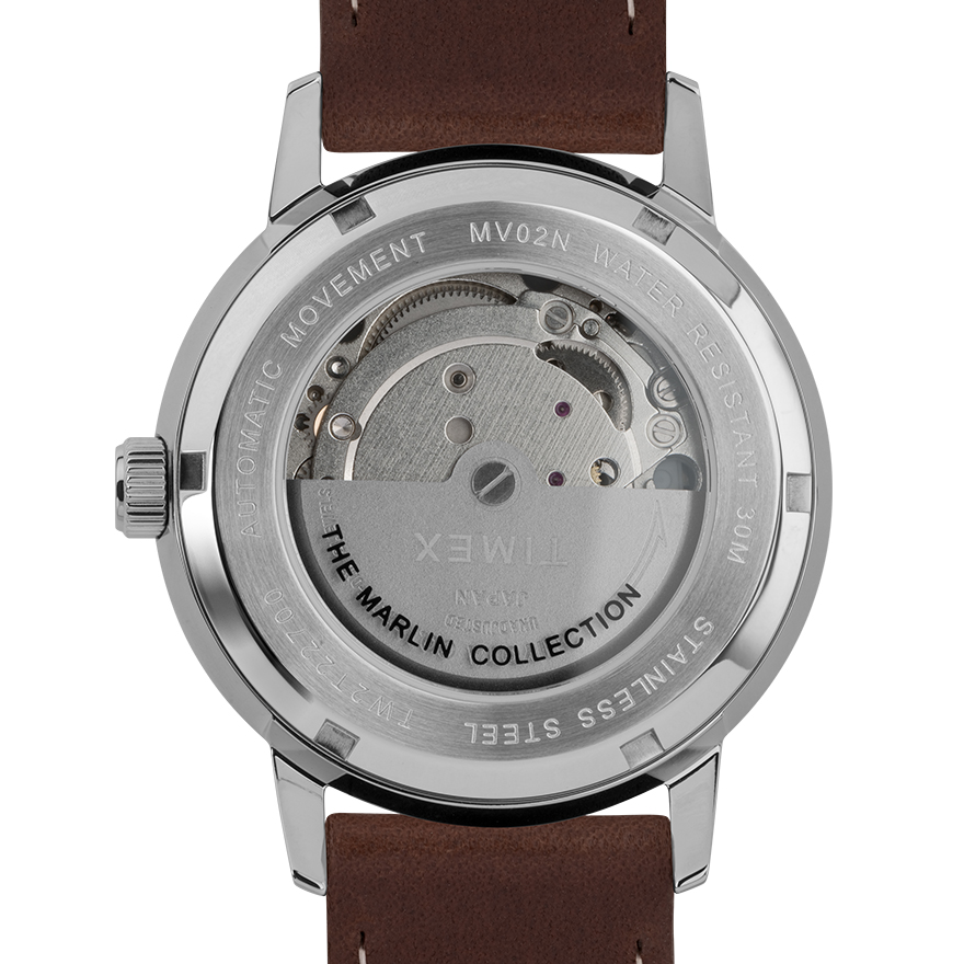 Timex TW2T22700 Marlin Automatic Marlin fashion/modowy zegarek srebrny - miniatura 9