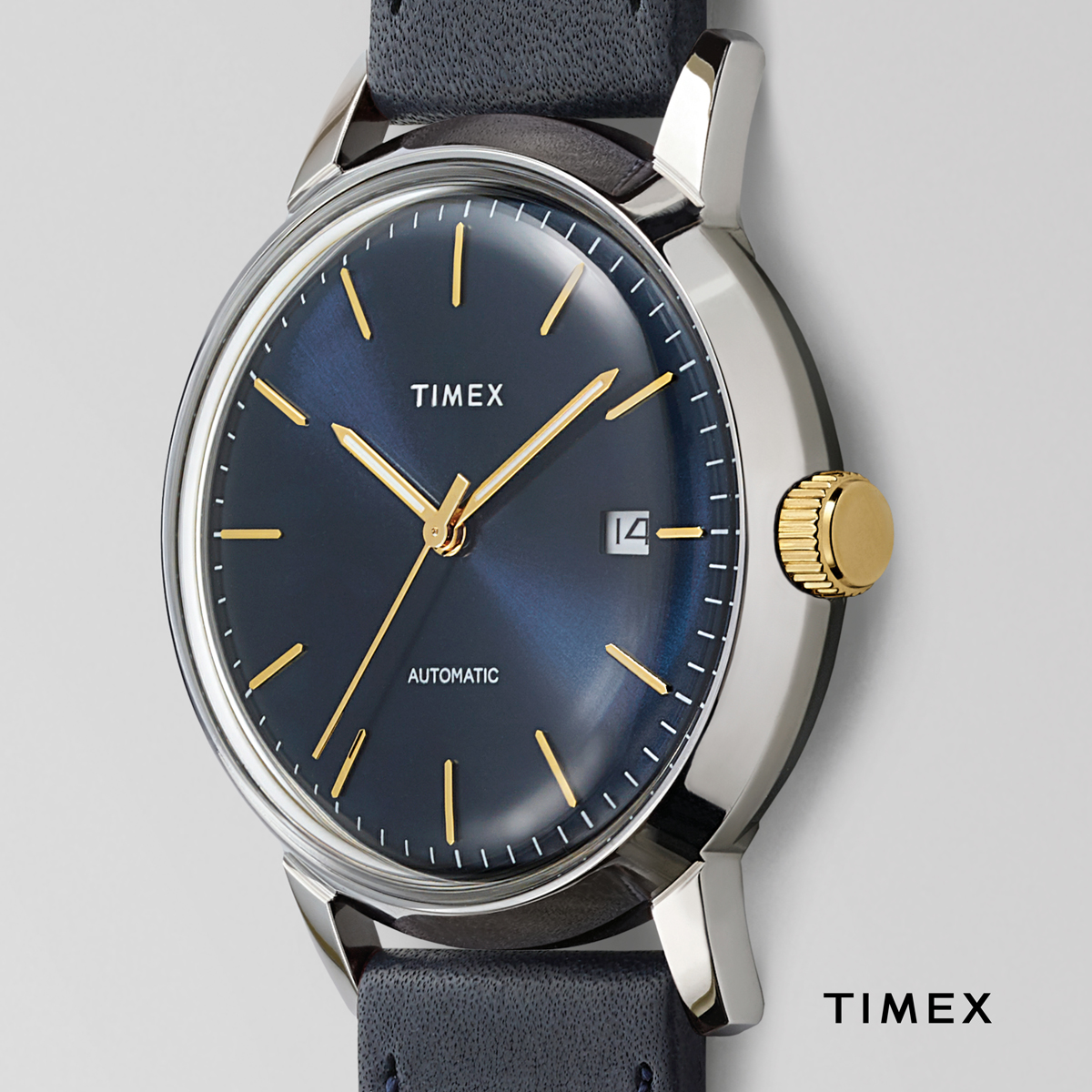 Timex TW2T23100 zegarek srebrny fashion/modowy Marlin pasek - miniatura 5