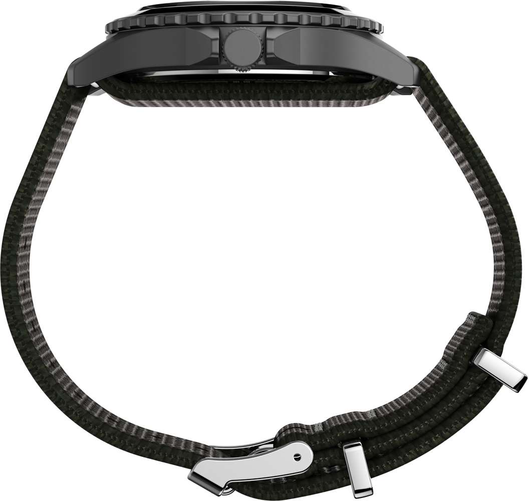 Timex TW2T75500 zegarek szary klasyczny Navi XL pasek - miniatura 5