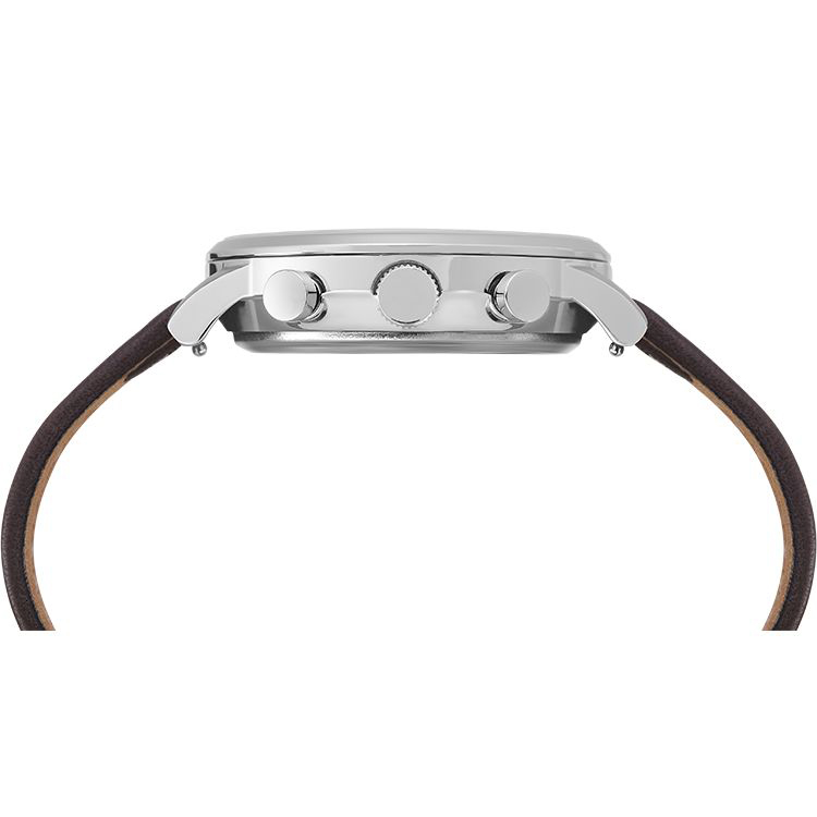 Timex TW2T28200 zegarek srebrny fashion/modowy Waterbury pasek - miniatura 5