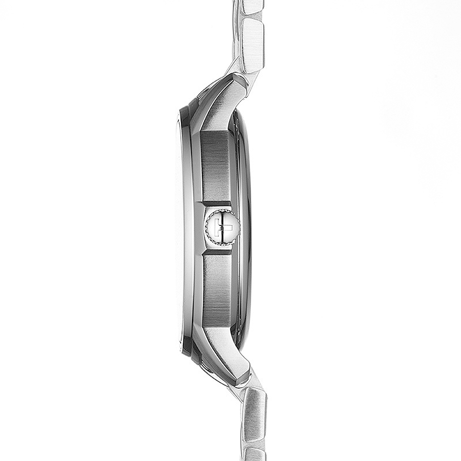 Tissot T065.430.11.031.00 zegarek srebrny elegancki Automatics III bransoleta - miniatura 5
