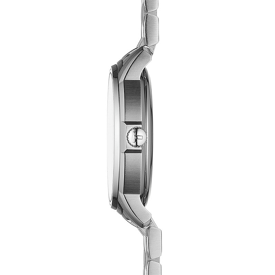 Tissot T065.430.11.051.00 zegarek srebrny elegancki Automatics III bransoleta - miniatura 5