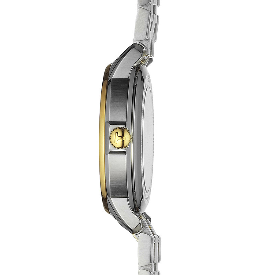Tissot T065.430.22.031.00 zegarek srebrny elegancki Automatics III bransoleta - miniatura 5
