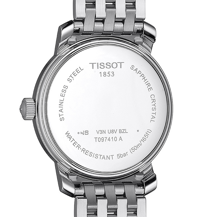 Tissot T097.410.11.058.00 BRIDGEPORT zegarek elegancki Bridgeport - miniatura 4