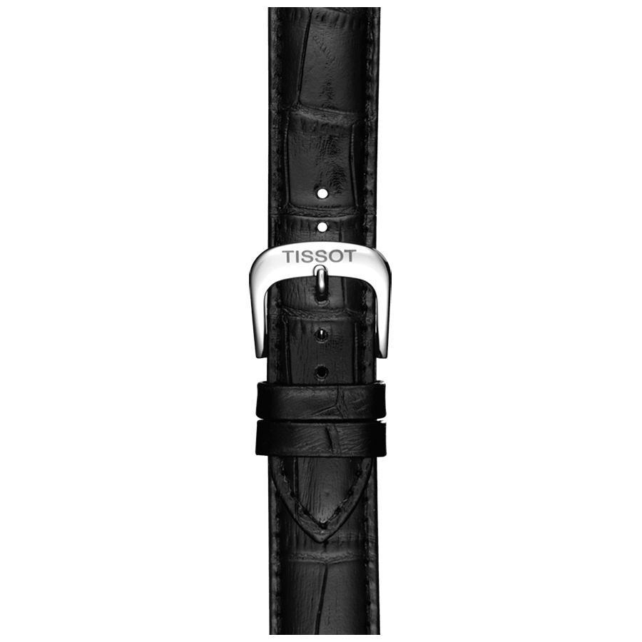 Tissot T085.410.16.013.00 zegarek srebrny klasyczny Carson pasek - miniatura 5