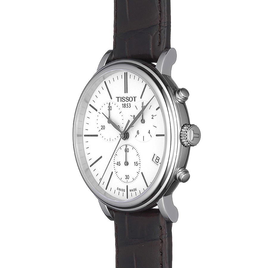 Tissot T122.417.16.011.00 zegarek męski Carson - miniatura 2