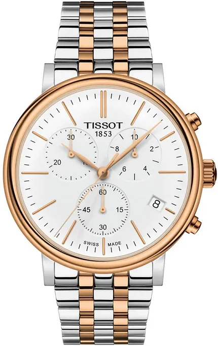 Tissot T122.417.22.011.00 Carson CARSON CHRONOGRAPH - zdjęcie 1