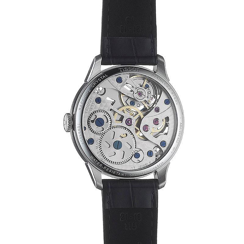 Tissot T099.405.16.418.00 zegarek męski klasyczny Chemin des Tourelles pasek - miniatura 7
