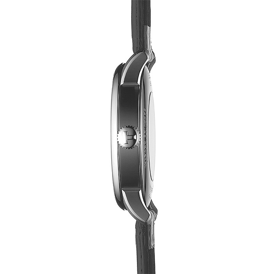 Tissot T099.407.16.447.00 zegarek srebrny klasyczny Chemin des Tourelles pasek - miniatura 5
