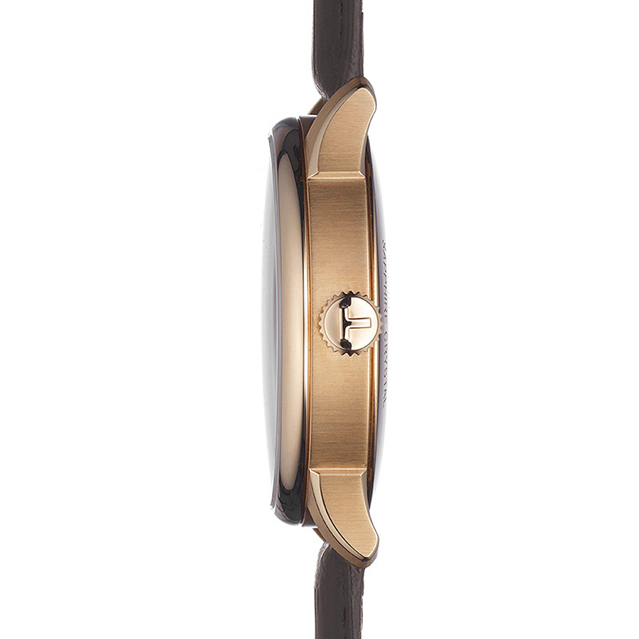 Tissot T099.429.36.038.00 zegarek różowe złoto klasyczny Chemin des Tourelles pasek - miniatura 5