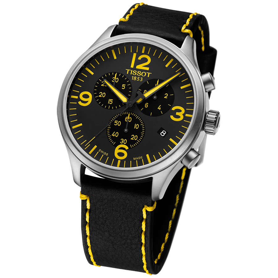 Tissot T116.617.16.057.01 CHRONO XL TOUR DE FRANCE 2018 Chrono XL klasyczny zegarek srebrny - miniatura 6