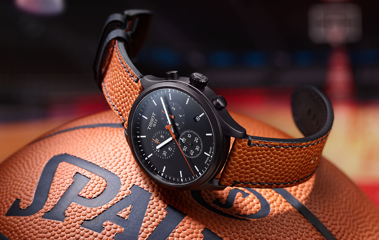 zegarek Tissot T116.617.36.051.08 CHRONO XL NBA COLLECTOR SPECIAL EDITION męski z chronograf Chrono XL - miniatura 3