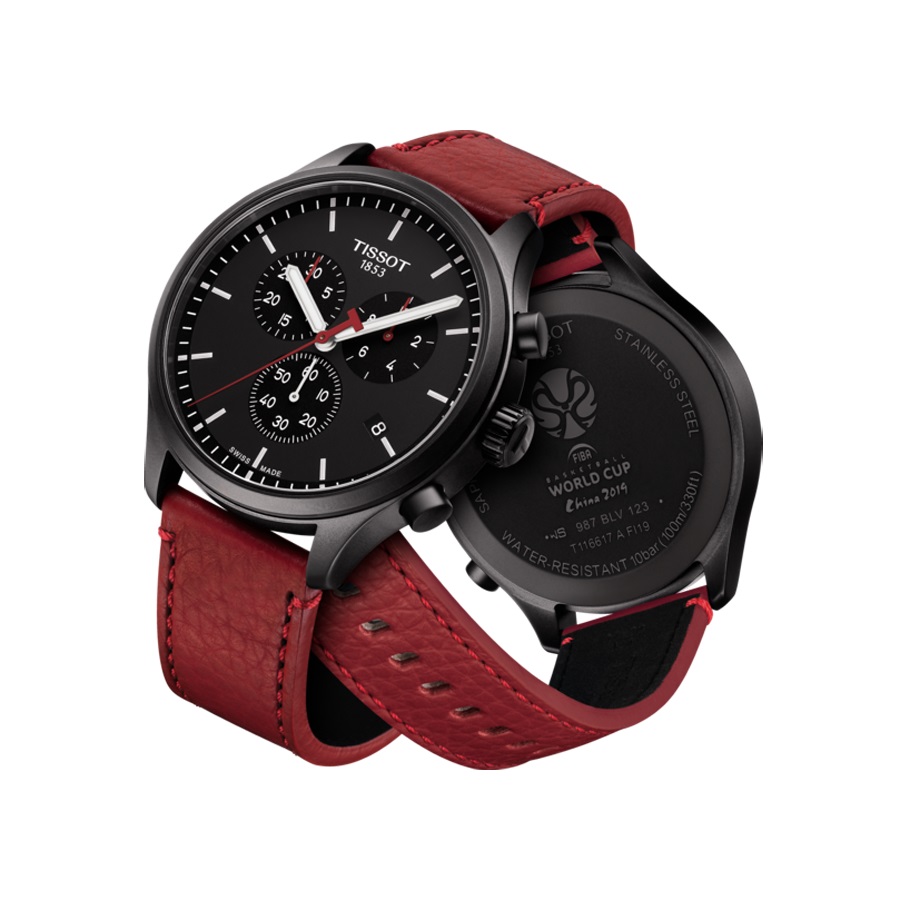 zegarek Tissot T116.617.36.051.10 CHRONO XL FIBA SPECIAL EDITION męski z chronograf Chrono XL - miniatura 3